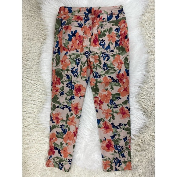 Chico's Women's 0 Tan Perfect Stretch Girlfriend Slim Ankle Jeans - Picture 4 of 7